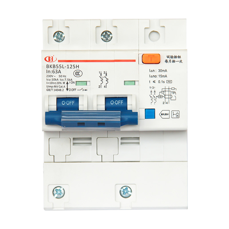 BKB55L-125H系列帶剩余電流保護小型斷路器